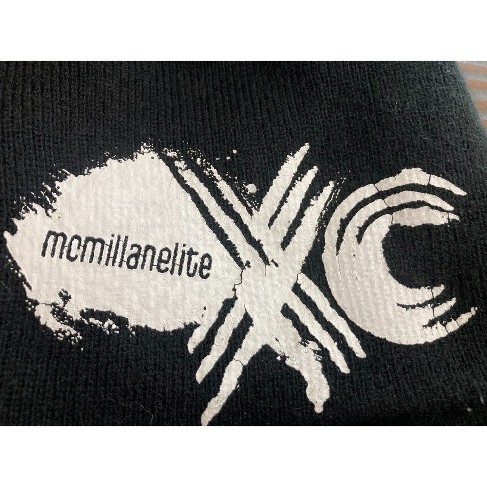 Adidas McMillanelite XC‎ Black Beanie Hat Climawarm One Size White - Picture 7 of 7